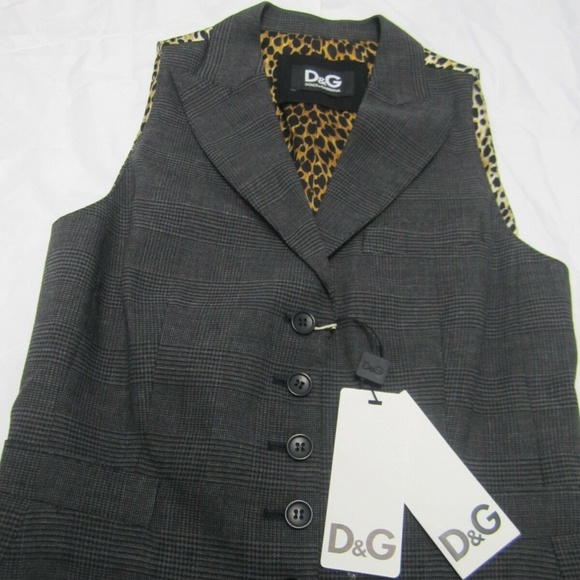 D&G Vest Size 6 (US) Label 42 (IT) - Picture 3 of 9